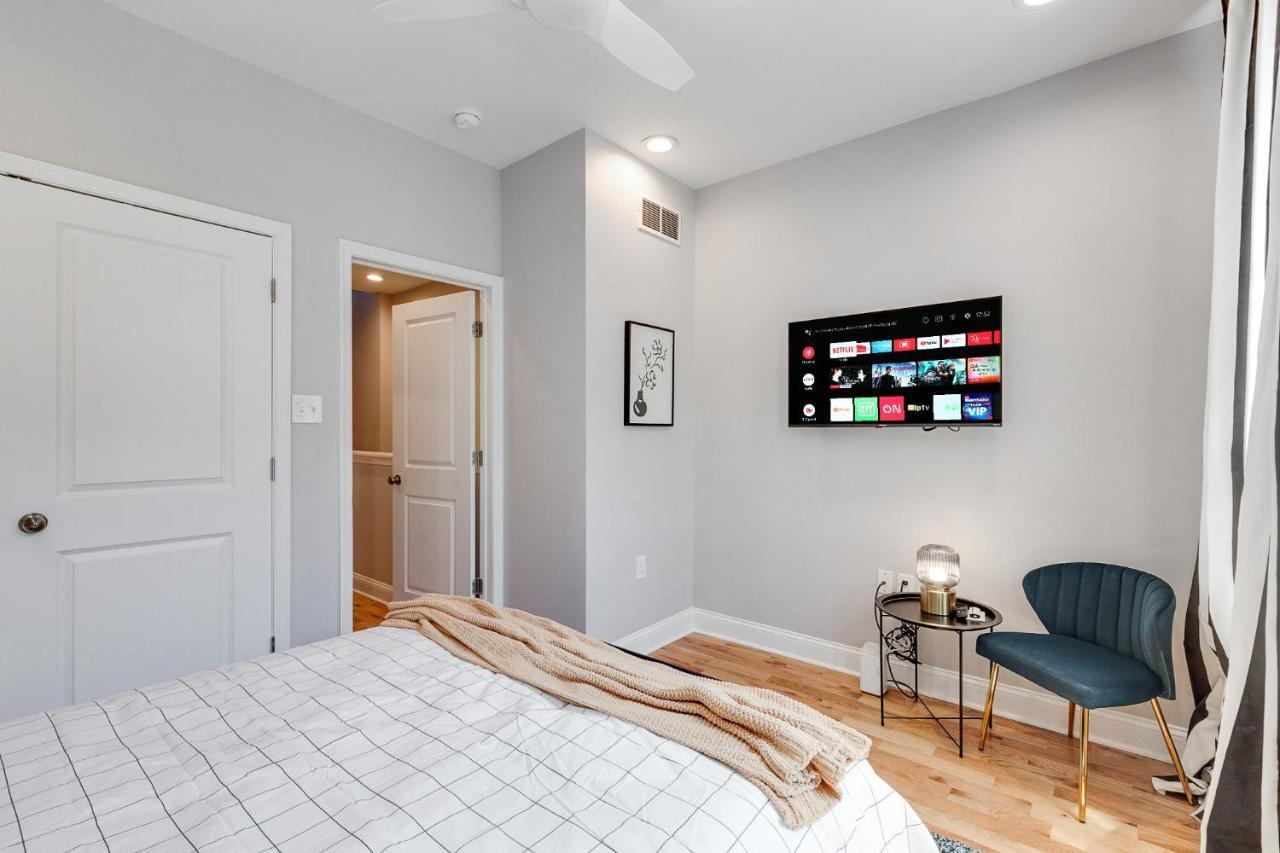 필라델피아 Trendy Fairmount Gem-5 Star Location, Roof Deck, Parking, Gr8 For Families 아파트 외부 사진